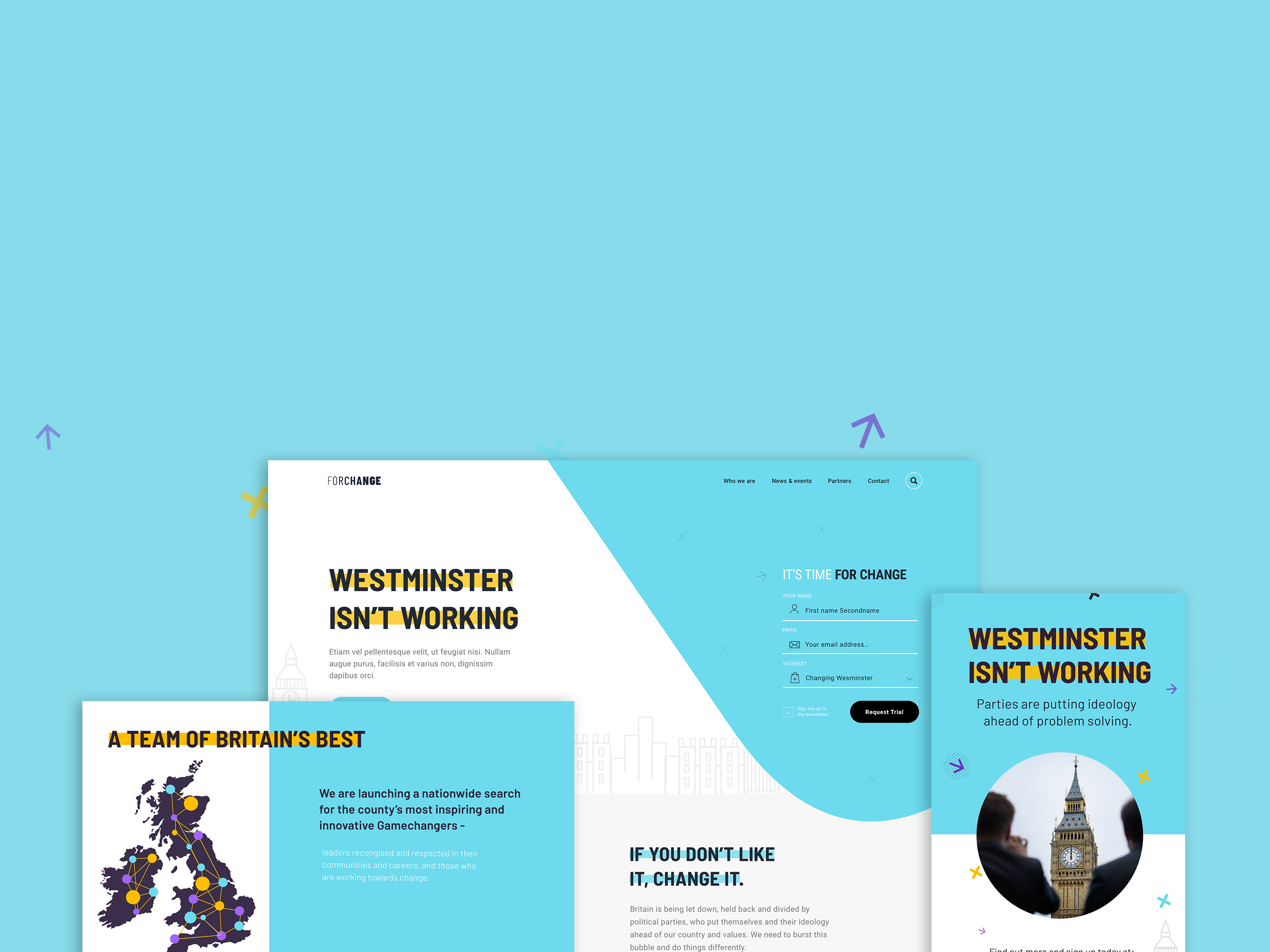 Website design for non-profit